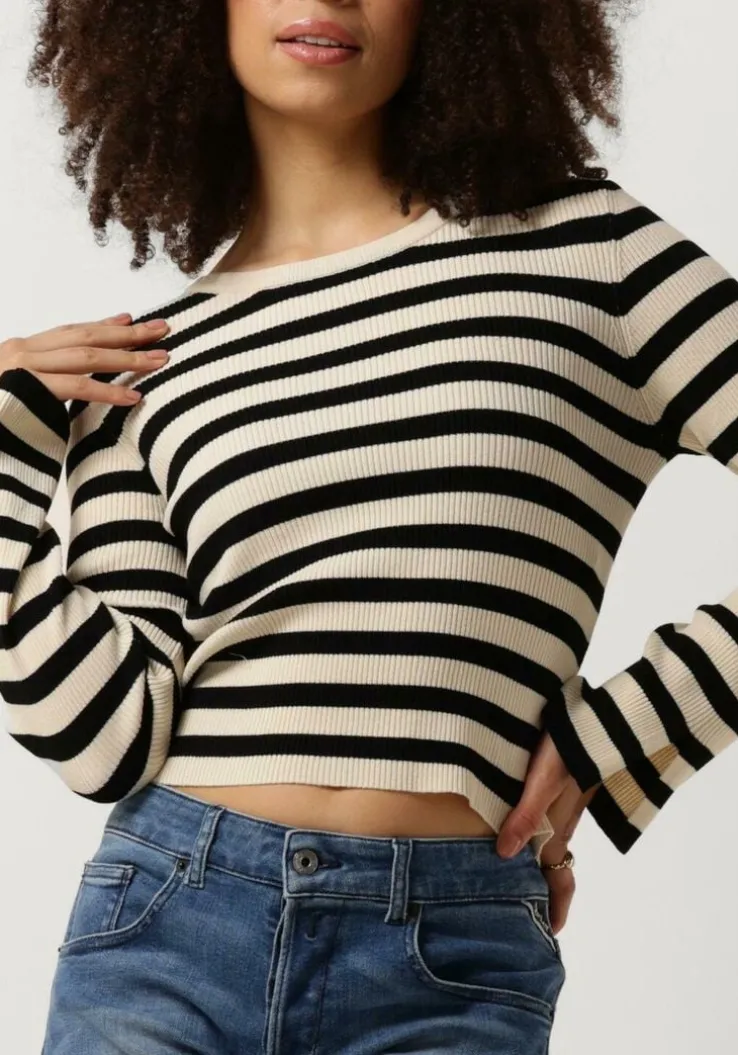 gebroken wit modström tops & t-shirts ibrahimmd o-neck