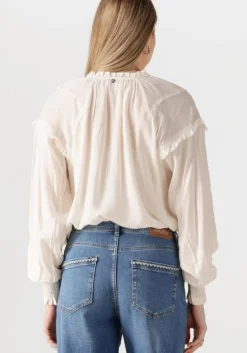 gebroken wit mos mosh blouses mmmarb sansa emb blouse