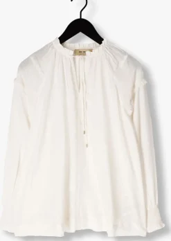 gebroken wit mos mosh blouses mmmarb sansa emb blouse