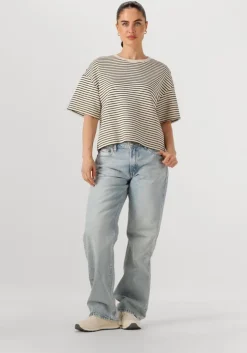 gebroken wit msch copenhagen trui mschnilda ima q ss sweatshirt stp