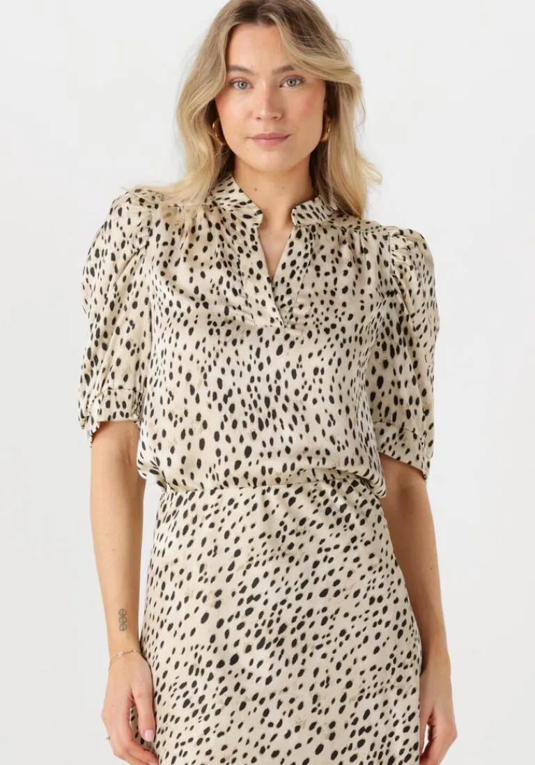 NEO NOIR blouses roella desert dot blouse>DAMES Blouses