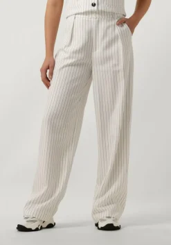 gebroken wit neo noir pantalon alessandra pinstripe pants
