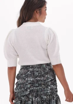 gebroken wit neo noir trui abi stitch blouse