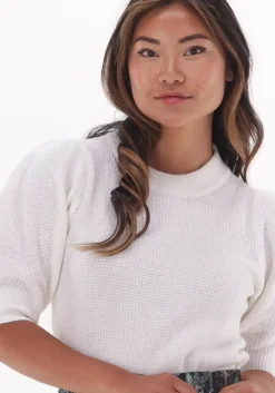 gebroken wit neo noir trui abi stitch blouse