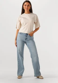 gebroken wit neo noir t-shirt asha boxy tee