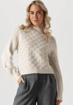 OBJECT trui objsida knit l/s re pullover>DAMES Truien & Vesten