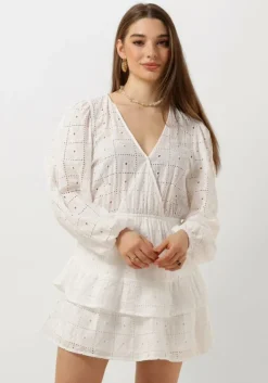 gebroken wit refined department mini jurk eloise