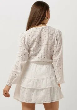 gebroken wit refined department mini jurk eloise