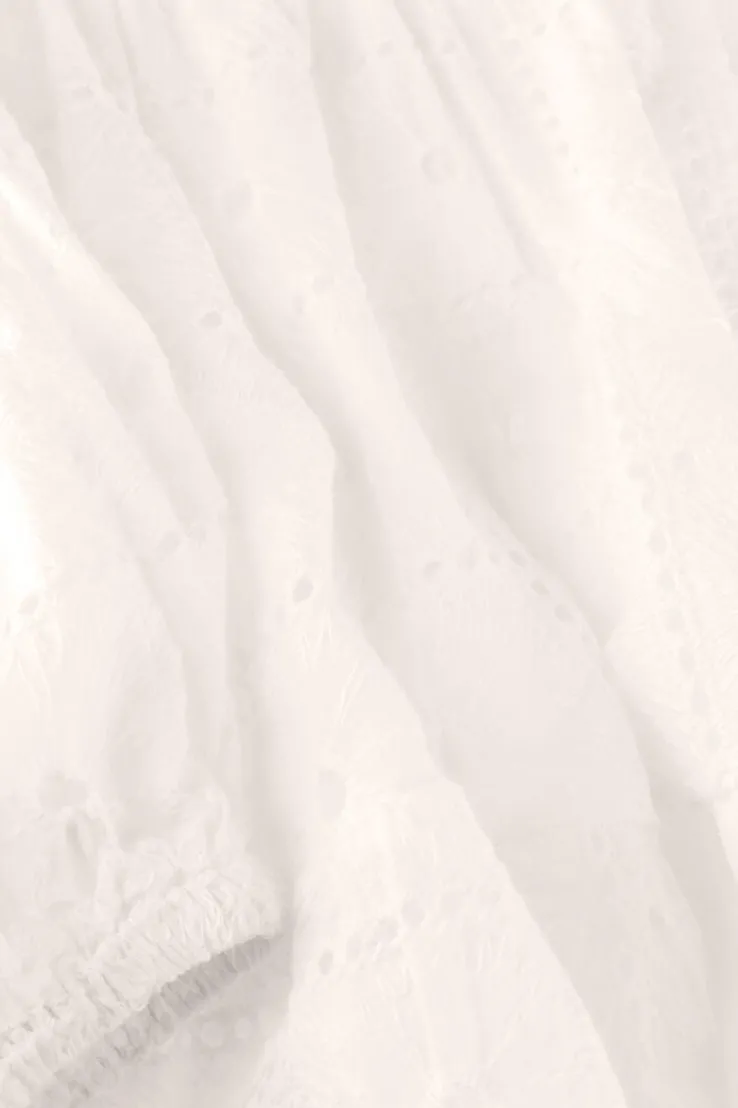 gebroken wit refined department mini jurk eloise