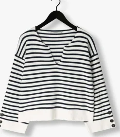 SUMMUM trui oversized sailor sweater nautical knit><noscript><img width=