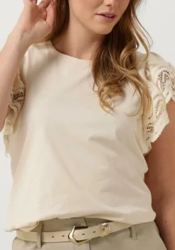 SUMMUM t-shirt jersey top tee with lace><noscript><img width=