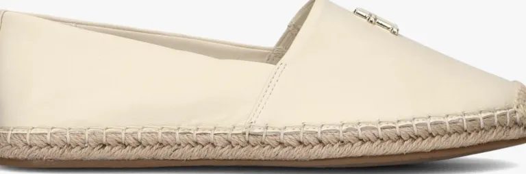 TOMMY HILFIGER espadrilles th logo leather espadrille>DAMES Espadrilles