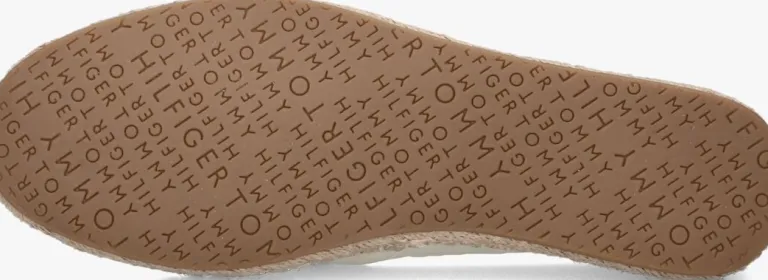 TOMMY HILFIGER espadrilles th logo leather espadrille>DAMES Espadrilles