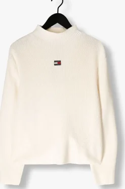 TOMMY JEANS sweater tjw mockneck badge sweater><noscript><img width=