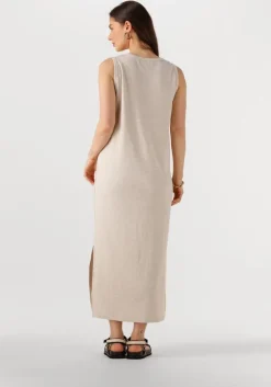 gebroken wit withblack maxi jurk wbldordi long tank dress