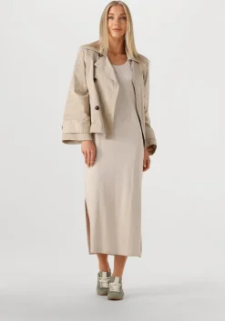 gebroken wit withblack maxi jurk wbldordi long tank dress