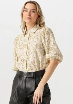 AAIKO gele blouses lien 2 tone co 530>DAMES Blouses