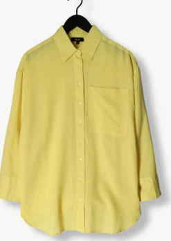 ALIX THE LABEL gele blouses ladies woven linen lyocell blouse><noscript><img width=