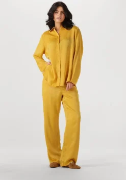 AMAYA AMSTERDAM gele pantalon bellini pants>DAMES Broeken