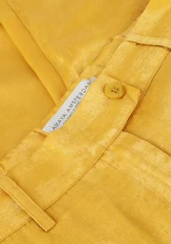 AMAYA AMSTERDAM gele pantalon bellini pants><noscript><img width=