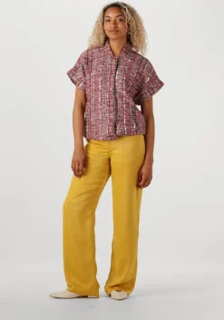 AMAYA AMSTERDAM gele pantalon bellini pants><noscript><img width=