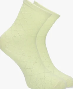 gele becksondergaard sokken square dalea sock