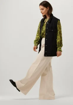 CIRCLE OF TRUST gele pantalon lois wide leg rib><noscript><img width=