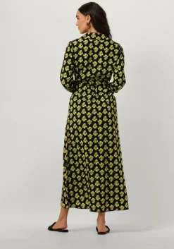 COLOURFUL REBEL gele maxi jurk vivian big flower maxi dress><noscript><img width=