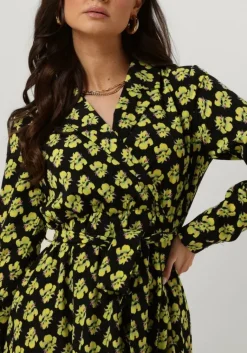 COLOURFUL REBEL gele maxi jurk vivian big flower maxi dress><noscript><img width=