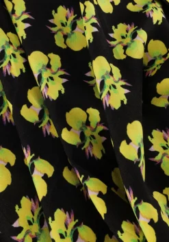 COLOURFUL REBEL gele maxi jurk vivian big flower maxi dress><noscript><img width=