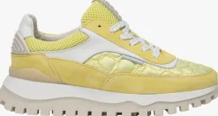 FLORIS VAN BOMMEL gele lage sneakers sfw-10100>DAMES Sneakers