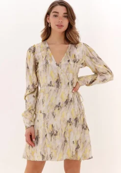 FREEBIRD gele mini jurk omra dress>DAMES Jurken