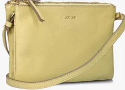 LOULOU ESSENTIELS gele schoudertas camille>DAMES Schoudertassen