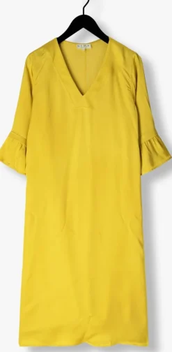 gele nema maxi jurk n141