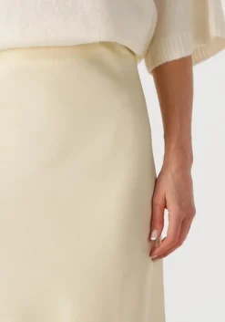 NEO NOIR gele maxirok vicky heavy sateen skirt><noscript><img width=