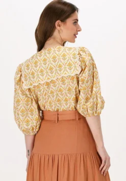 gele notes du nord blouses caia top