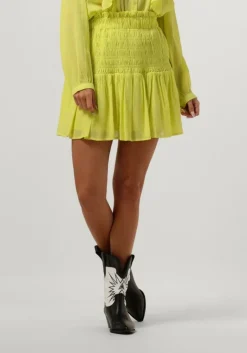 STUDIO AMAYA gele minirok coco skirt>DAMES Rokken