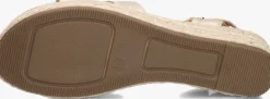 gouden ayana sandalen met hak 0047