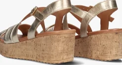 gouden ayana sandalen met hak 722032