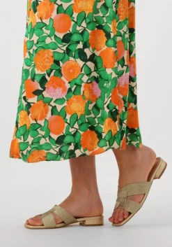 gouden ayana slippers 0677-1