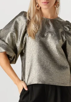 BY-BAR en blouses zita gold blouse><noscript><img width=
