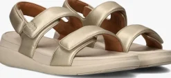 gouden fitflop platte sandalen iv9