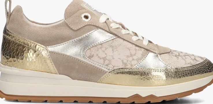 gouden floris van bommel lage sneakers sfw-10132 mari