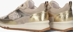 gouden floris van bommel lage sneakers sfw-10132 mari
