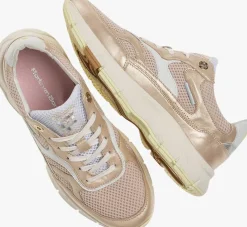 gouden floris van bommel lage sneakers sfw-10133 daysi
