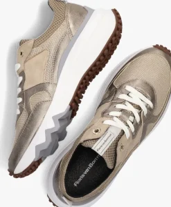 gouden floris van bommel lage sneakers sfw-10111