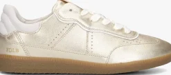 gouden fred de la bretoniere lage sneakers pearl reza
