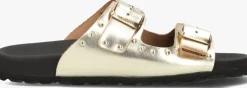 LINA LOCCHI en slippers 2 gesp slipper met studs>DAMES Slippers