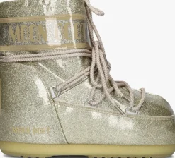 gouden moon boot snowboots icon low glitter