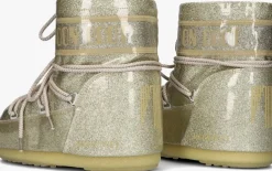 gouden moon boot snowboots icon low glitter